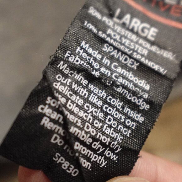 Spyder Active Quarter Zip Pullover Women’s Large Gray Performance Training - Picture 13 of 14